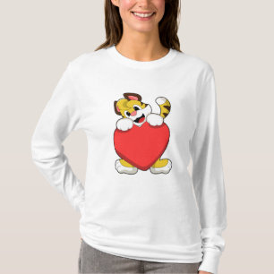 Tiger with Heart T-Shirt