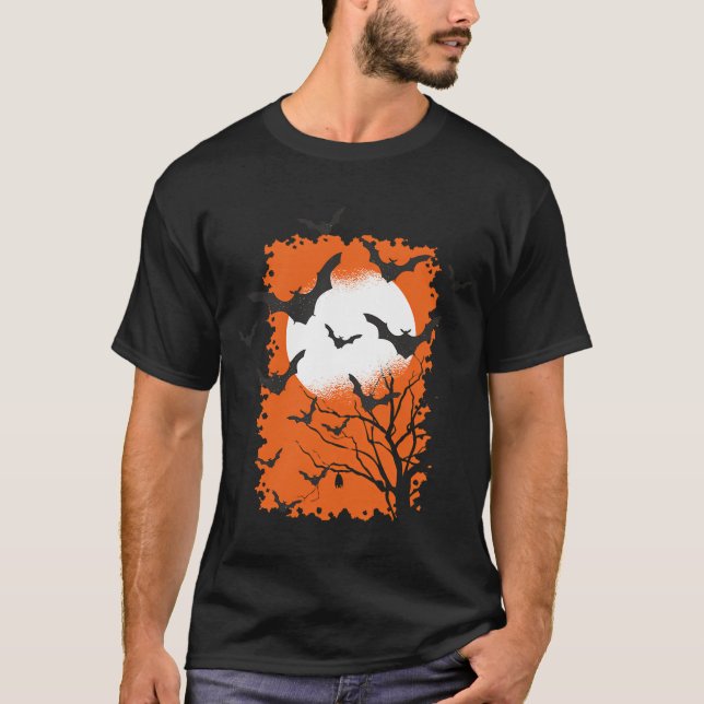 Tiger with triangle symbol pointing down. T-Shirt (Front)