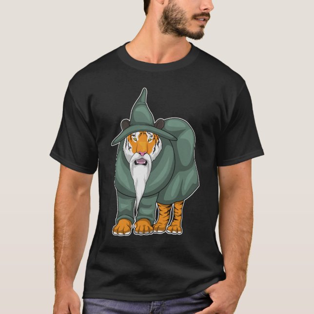 Tiger Wizard T-Shirt (Front)