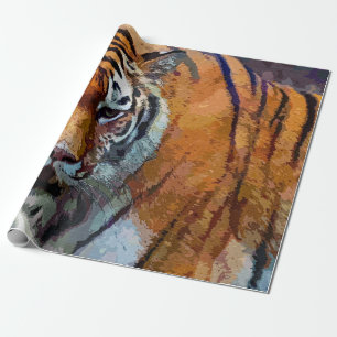 Tiger  wrapping paper