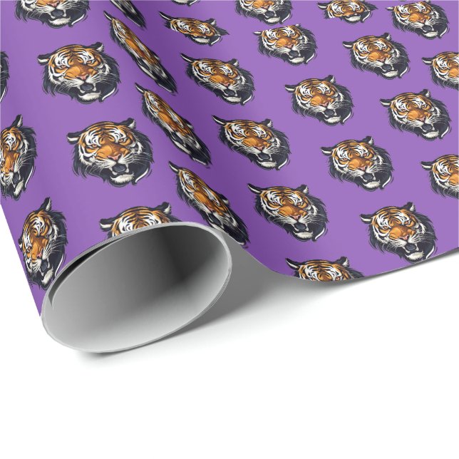 Tiger Wrapping Paper (Roll Corner)