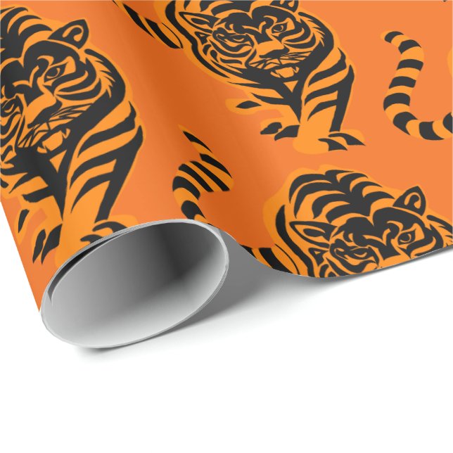 Tiger Wrapping Paper (Roll Corner)