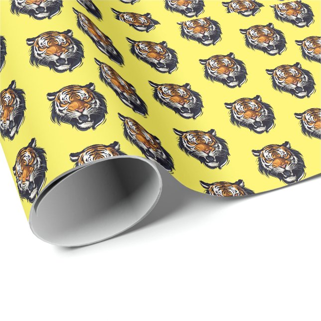 Tiger Wrapping Paper (Roll Corner)