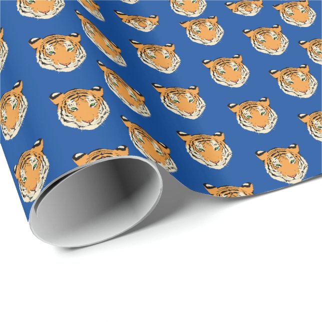 Tiger Wrapping Paper (Roll Corner)