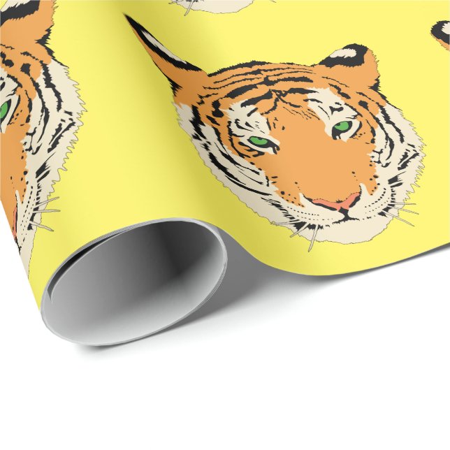 Tiger Wrapping Paper (Roll Corner)