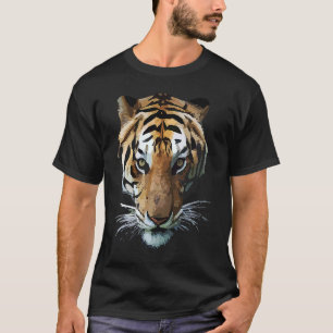 Tiger Zoo Jungle Safari Natural Large Cat Animal T-Shirt