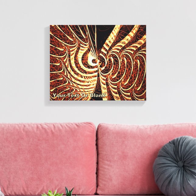 Tigerfish Canvas Print (Insitu(LivingRoom))