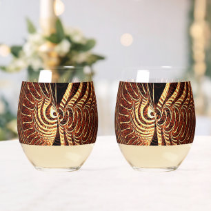 Tigerfish Stemless Wine Glass