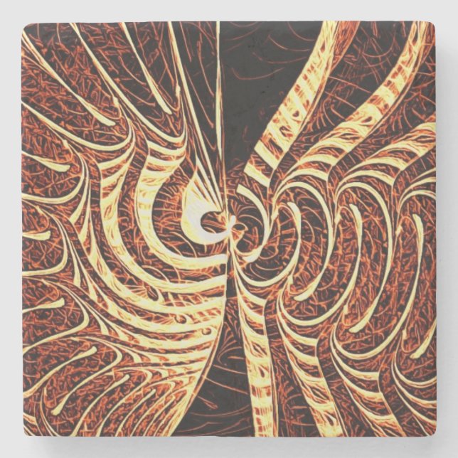 Tigerfish Stone Coaster (Front)