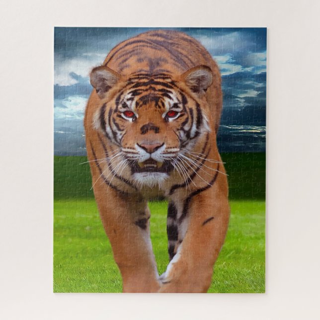Tigers Big Cats. Jigsaw Puzzle (Vertical)