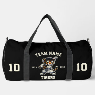 Tigers "Customizable" Baseball Duffle Bag