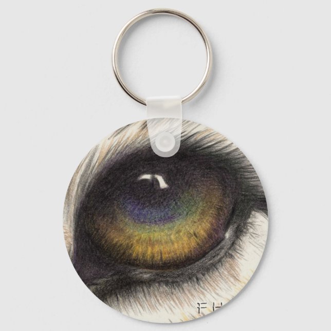Tiger's Eye Keychain (Front)