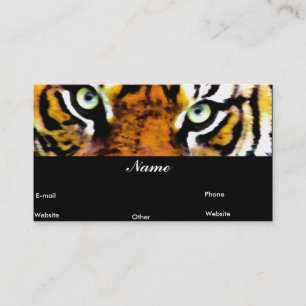 Tigers Eyes_ Business Cards