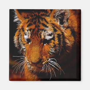Tigers eyes magnet
