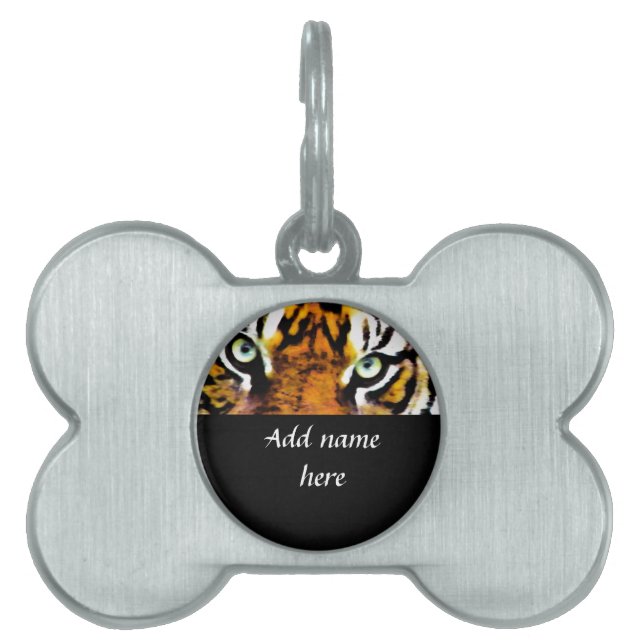 TIGER'S EYE'S_ PET TAG (Front)