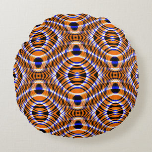 Tiger's eyes...... round pillow