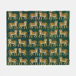 Tigers Fleece Blanket