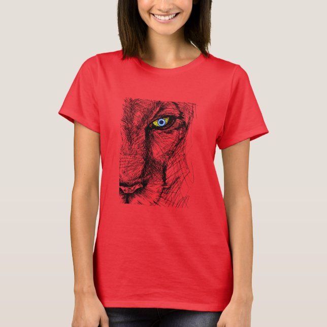 Tiger's Gaze T-Shirt (Front)