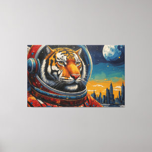 TIGERS IN SPACE-3 CANVAS PRINT