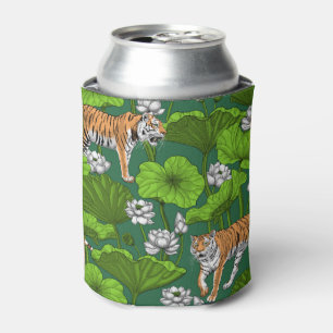 Tigers in the white lotus pond can cooler