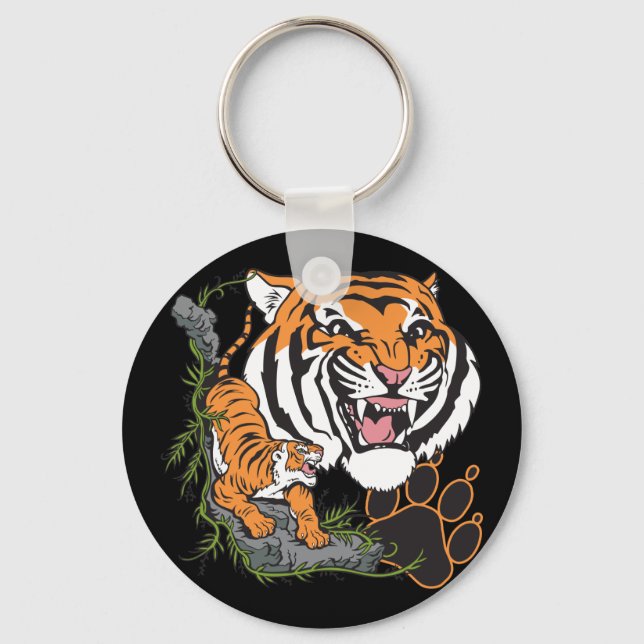 Tigers Keychain (Front)