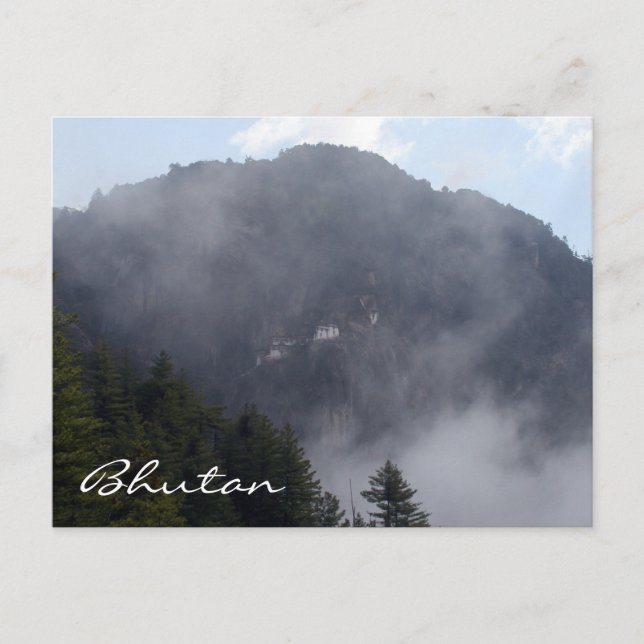 tiger's nest fog postcard (Front)