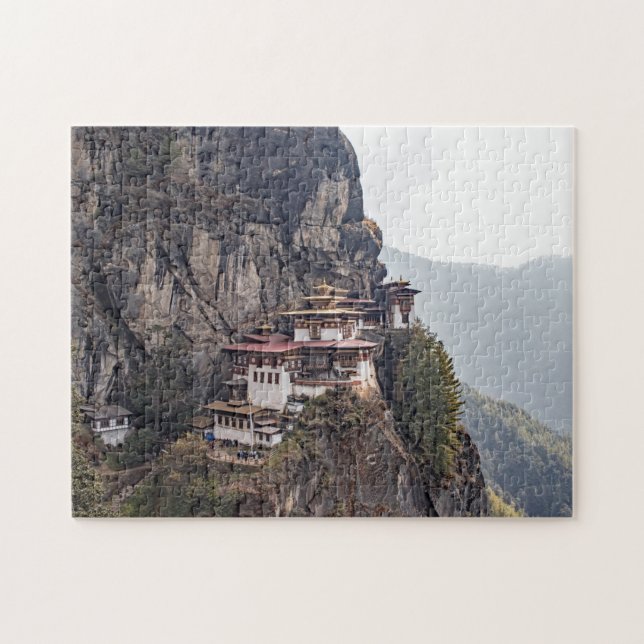 Tigers Nest Monastery, Bhutan Jigsaw Puzzle (Horizontal)
