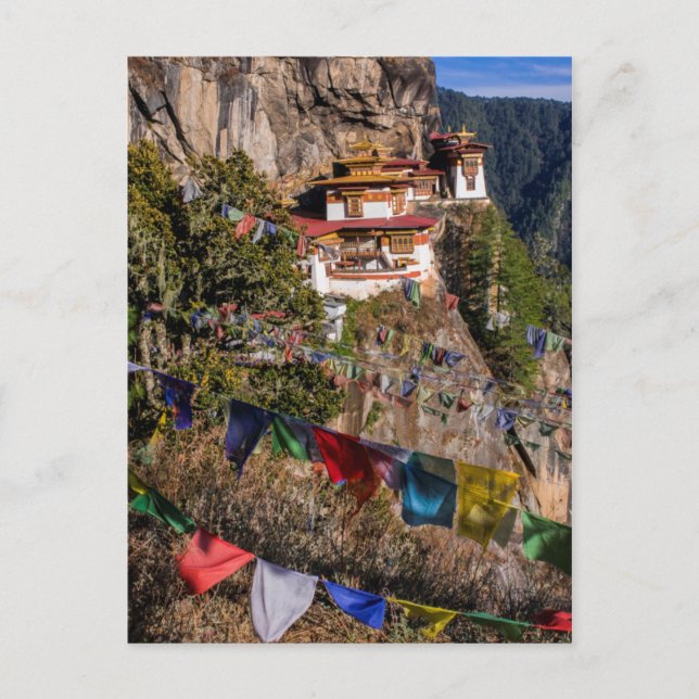 Tiger's Nest Monastery, Bhutan Postcard (Front)
