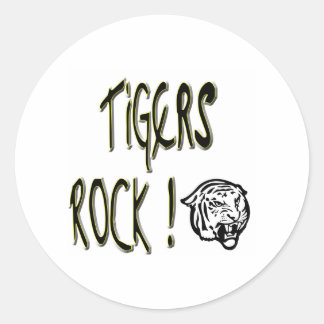 Tigers Rock ! Autocollant