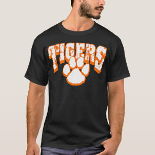 Tigers School Spirit Mascot Back To School T-Shirt