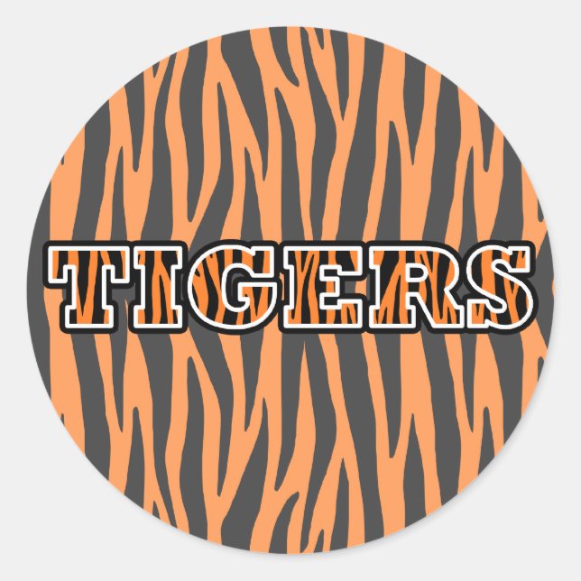 Tigers Sticker (Front)