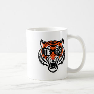 Tigers Vintage Sports Name Design Men Women Girls Coffee Mug