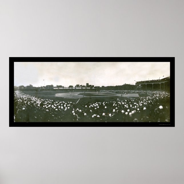 Tigers World Series Photo 1907 Poster (Front)