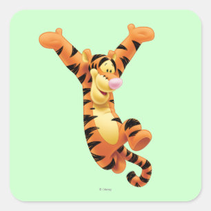 Tigger 7 square sticker