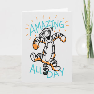 Tigger   Amazing All Day Card
