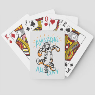 Tigger   Amazing All Day Playing Cards