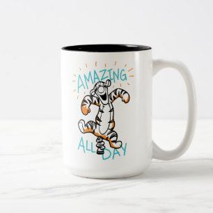 Tigger   Amazing All Day Two-Tone Coffee Mug
