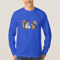 Tigger and Pooh Carolling