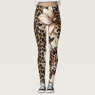 Tigger and sunflowers stylish  leggings