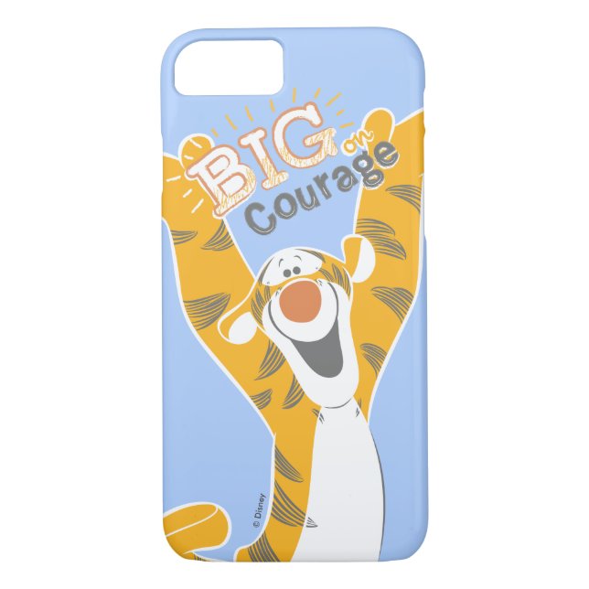 Tigger | Big Courage Case-Mate iPhone Case (Back)