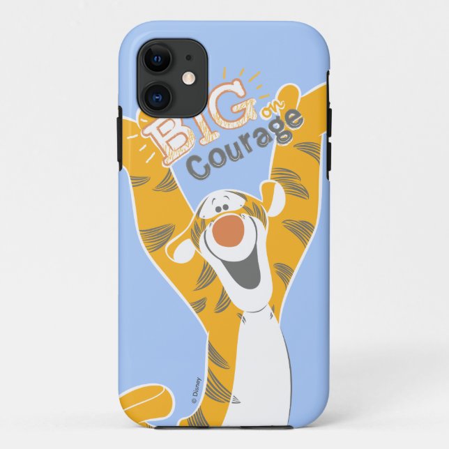 Tigger | Big Courage Case-Mate iPhone Case (Back)