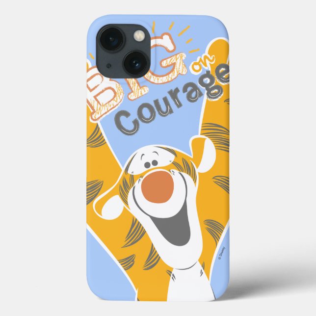 Tigger | Big Courage Case-Mate iPhone Case (Back)