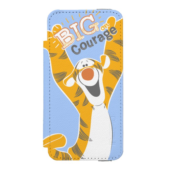 Tigger | Big Courage Incipio iPhone Wallet Case (Folio Front)