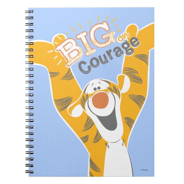 Tigger | Big Courage Notebook (Front)