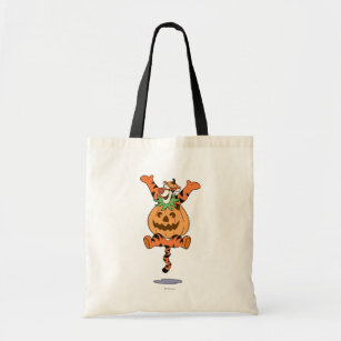 Tigger in Pumpkin Costume Tote Bag