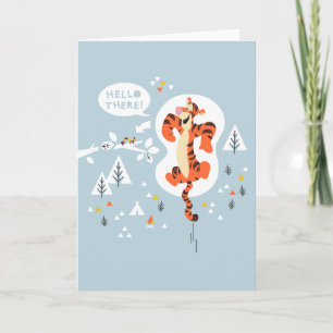 Tigger in the Woods - Hello There Card