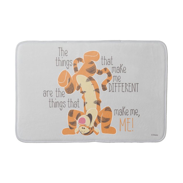 Tigger | Make Me, Me Quote Bath Mat (Front)