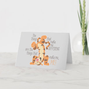 Tigger   Make Me, Me Quote Card
