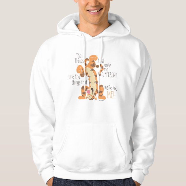Tigger | Make Me, Me Quote Hoodie (Front)