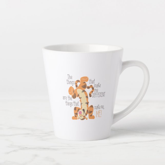 Tigger | Make Me, Me Quote Latte Mug (Right)